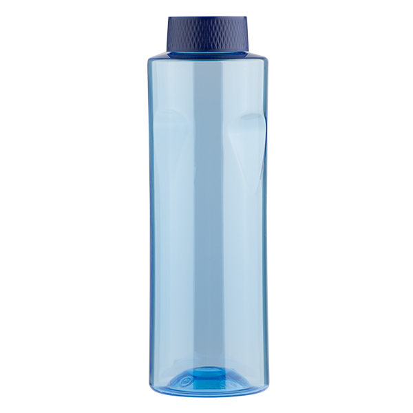Kavodrink Premium 800 Tritan-Trinkflasche Flaschenfarbe: Blau Deckel: Schraubverschluss blau Druck: ohne Druck